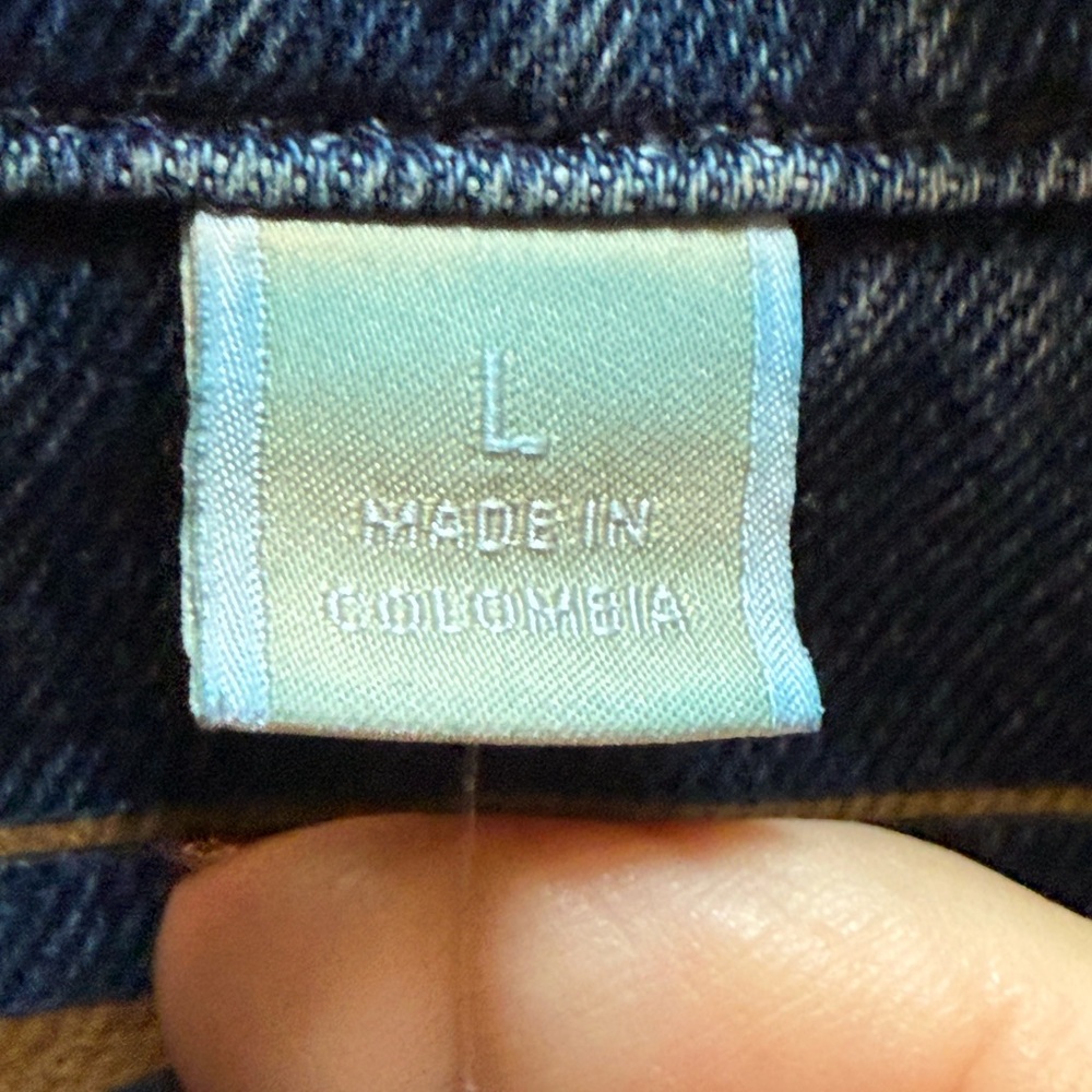 Michael Kors Indigo Button up Denim Jacket. Size Large. NWOT - Picture 11 of 11